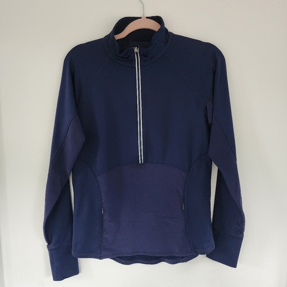 Athleta Tops - Athleta half zip athletic sweatshirt size M